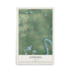 Map of Coosada, Alabama, 12 x 18 inch unframed archival matte print