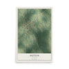 Map of Dutton, Alabama, 12 x 18 inch unframed archival matte print