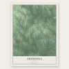 Fredonia, Alabama map print, the full design