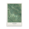 Map of Gu-Win, Alabama, 12 x 18 inch unframed archival matte print