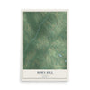 Map of Horn Hill, Alabama, 12 x 18 inch unframed archival matte print