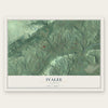 Ivalee, Alabama map print, the full design