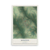Map of Kinston, Alabama, 12 x 18 inch unframed archival matte print
