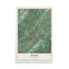 Map of Moody, Alabama, 12 x 18 inch unframed archival matte print