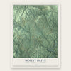 Mount Olive, Alabama map print, the full design