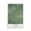 Map of Munford, Alabama, 12 x 18 inch unframed archival matte print