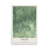 Map of Newton, Alabama, 12 x 18 inch unframed archival matte print