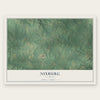 Nixburg, Alabama map print, the full design