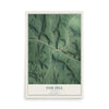Map of Oak Hill, Alabama, 12 x 18 inch unframed archival matte print