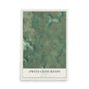 Map of Owens Cross Roads, Alabama, 12 x 18 inch unframed archival matte print