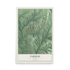 Map of Parrish, Alabama, 12 x 18 inch unframed archival matte print