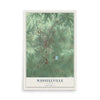 Map of Russellville, Alabama, 12 x 18 inch unframed archival matte print