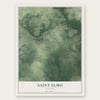 Saint Elmo, Alabama map print, the full design