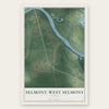 Selmont-West Selmont, Alabama map print, the full design
