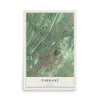 Map of Tarrant, Alabama, 12 x 18 inch unframed archival matte print