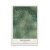 Map of Thomaston, Alabama, 12 x 18 inch unframed archival matte print