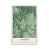 Map of Trafford, Alabama, 12 x 18 inch unframed archival matte print