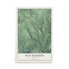 Map of West Jefferson, Alabama, 12 x 18 inch unframed archival matte print