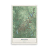 Map of Benton, Arkansas, 12 x 18 inch unframed archival matte print