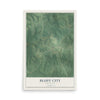 Map of Bluff City, Arkansas, 12 x 18 inch unframed archival matte print