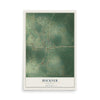 Map of Buckner, Arkansas, 12 x 18 inch unframed archival matte print