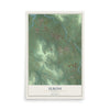 Map of Elkins, Arkansas, 12 x 18 inch unframed archival matte print