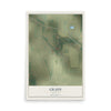 Map of Grady, Arkansas, 12 x 18 inch unframed archival matte print