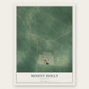 Mount Holly, Arkansas map print, the full design