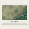 Payneway, Arkansas map print, the full design