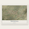 Pirtleville, Arizona map print, the full design