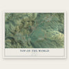 Top-of-the-World, Arizona map print, the full design