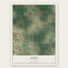 Anza, Imperial County, California map print, the full design