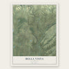Bella Vista, California map print, the full design
