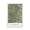 Map of Diamond Bar, California, 12 x 18 inch unframed archival matte print