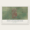 Dixon Lane-MeadowCreek, California map print, the full design