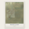 Dustin Acres, California map print, the full design