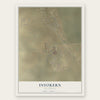 Inyokern, California map print, the full design