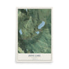 Map of June Lake, California, 12 x 18 inch unframed archival matte print