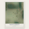 Mount Hebron, California map print, the full design