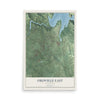 Map of Oroville East, California, 12 x 18 inch unframed archival matte print