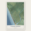 Pajaro Dunes, California map print, the full design