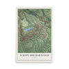 Map of Scripps Miramar Ranch, California, 12 x 18 inch unframed archival matte print