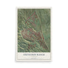 Map of Stevenson Ranch, California, 12 x 18 inch unframed archival matte print