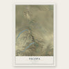 Tecopa, California map print, the full design