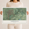 Map of Tierrasanta, California, 12 x 18 inch unframed archival matte print