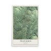 Map of Twain Harte, California, 12 x 18 inch unframed archival matte print