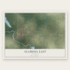 Alamosa East, Colorado map print, the full design