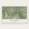 Dove Valley, Colorado map print, the full design