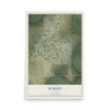 Map of Eckley, Colorado, 12 x 18 inch unframed archival matte print
