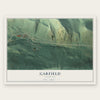 Garfield, Colorado map print, the full design